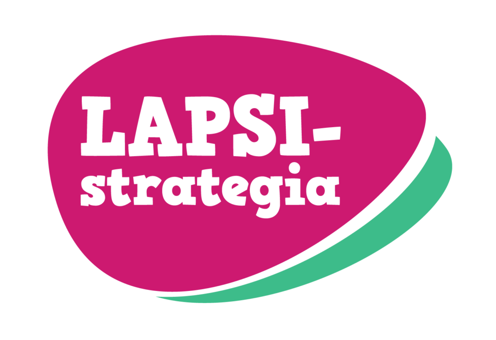 Lapsistrategian logo